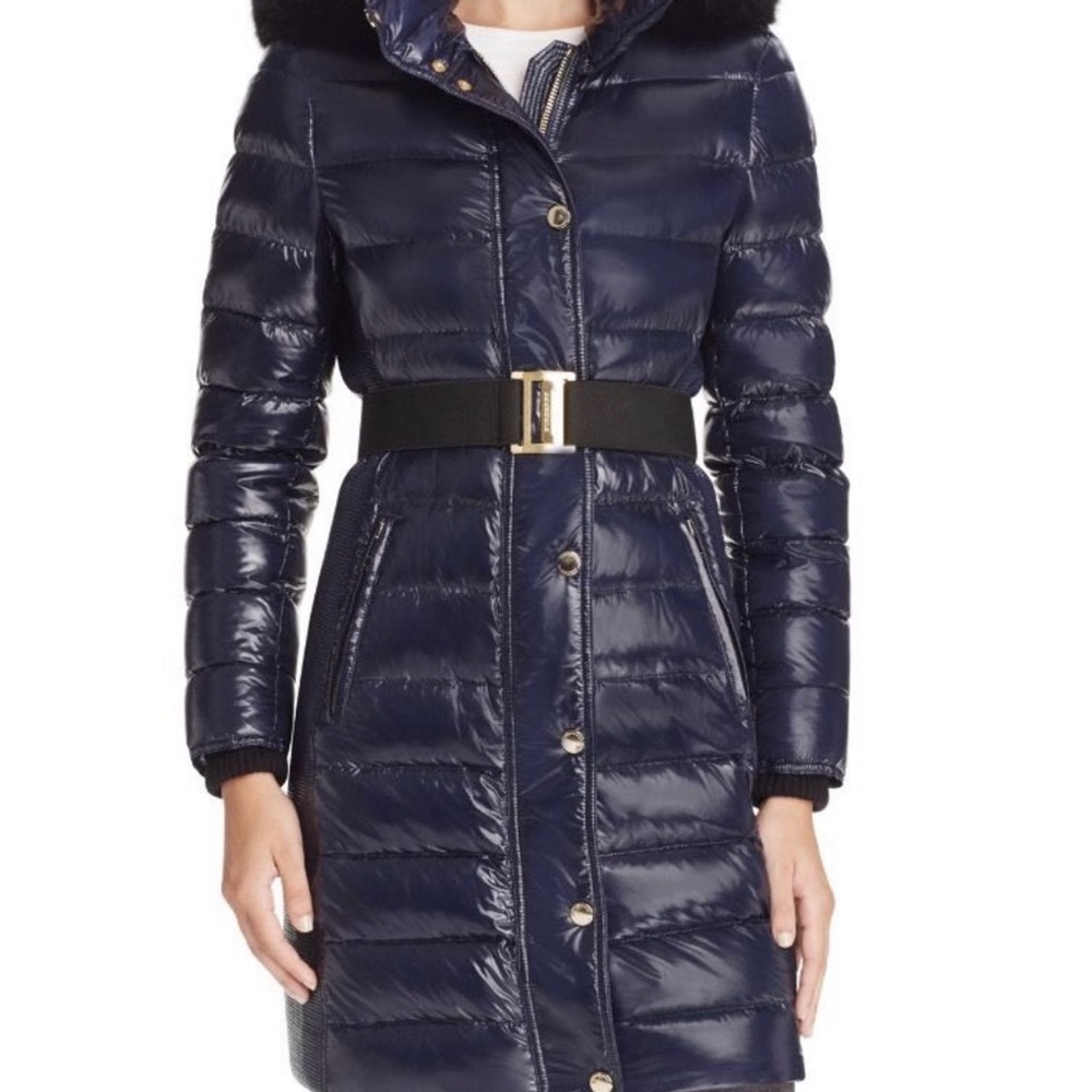 BNWT BURBERRY Abbeydale Blue Puffer Coat US10 (6)